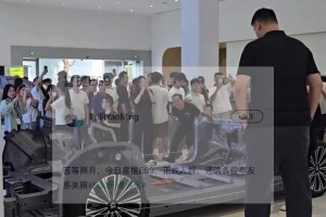 网友偶遇姚明提车蔚来ES9！ 姚明说买车最看重空间：等了2月